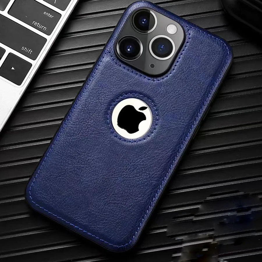 Étui en cuir pour iPhone