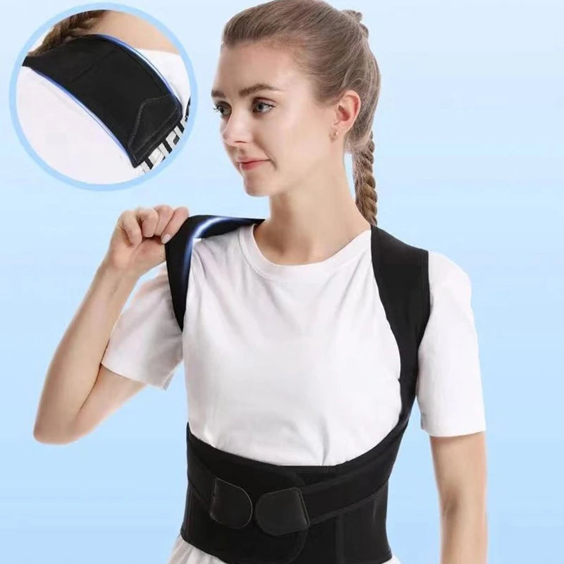 Adjustable Back Posture Corrector Belt Women / Men